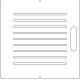 AECL 3/8 inch thick Polycarbonate Tray 9 slots - 7/32 inch wide with No Scribing