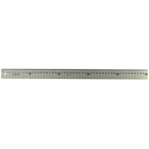 Aluminum 50cm Ruler, Modified for ISIS QA-1 Phantom