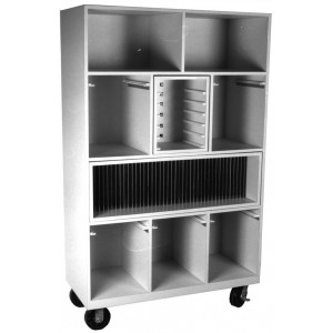 Electron Cone and Block Storage Cabinet, for Varian Type III (with MLC) 5 Cones / 6 Wedges