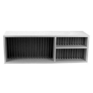 Electron Block Storage Cabinet with 53 Pockets 0.9 inch Wide