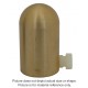 6MV Brass Build-Up Cap -  Farmer Style Fits Over CO60 Cap