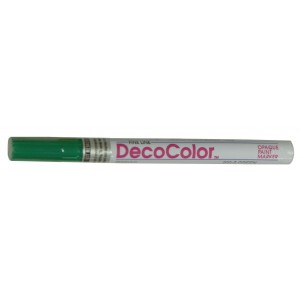 DecoColor Paint Markers, Fine Tip, Green