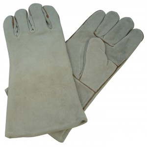 Leather Gloves, Lined, Heavy Duty