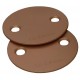 Copper Cover 7.98cm Diameter x 2.38mm Thick