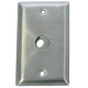 Wall Plate, Single, for Triax Cable Connector