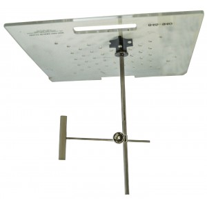 Tray Post with Swivel Clamp 13cm, for Lead Eye / Ear Shield
