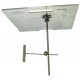 Tray Post with Swivel Clamp 13cm, for Lead Eye / Ear Shield
