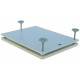 Leveling Plate, with Support Panel, for Water Phantom Tanks