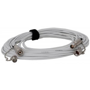 33' (10m) Triax Cable - TNC-M/F and TNC-F/M Connectors