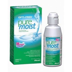 Opti-Free Pure Moist Contact Lens Solution, 4 Ounce