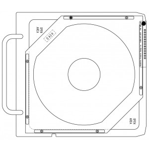 Wedge Tray Flattening Filter for TBI, 6 MeV, Varian MLC