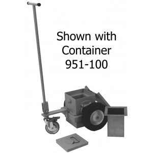 Cart for Lead and Steel Wall Container