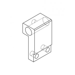 PTW Water Tank Chamber Holder for PTW 31002, 0.125cc Semiflex Chamber