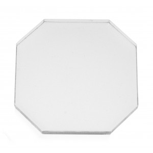 Varian Type II non MLC Acrylic Drawing Plate, 6cm Square