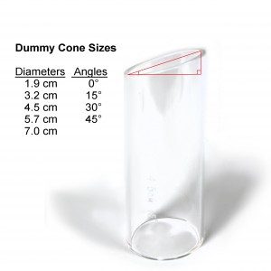 Dummy Mini-Cone 1.9cm Inside Diameter, 0 Degree