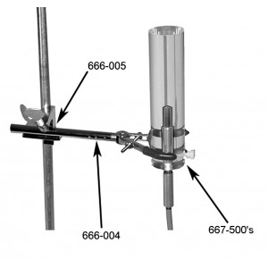 Mini Scatter Phantom, for PTW 0.125 cm3, Acrylic