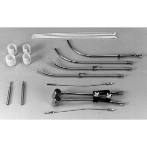 FSD Shielded Round Ovoid Long Handle, Bracket Pivot Applicator Set, No Sterilization Tray