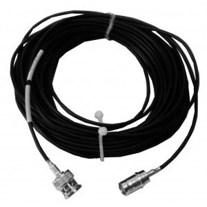 Coax Cable, Diode, BNC-M to BNC-F, 20 m (65’)