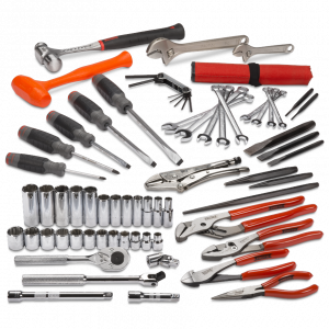 Tool Set, 67 Piece Metric with Tool Box