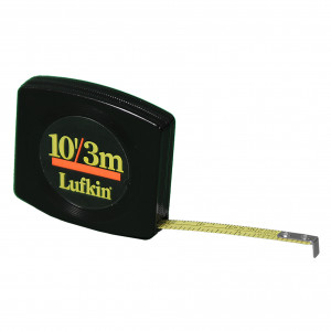 Tape Measure, 3 Meter x 6mm wide Black