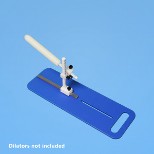 Adjustable Holder with Slessinger Compatible Base for Dilators with Stem Scale