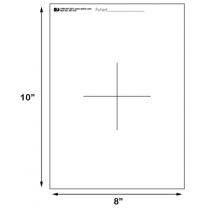 Mylar Templates With Mark 10 Inch X 8 Inch Radiation Products mylar-templates-with-mark-10-inch-x-8-inch-radiation-products