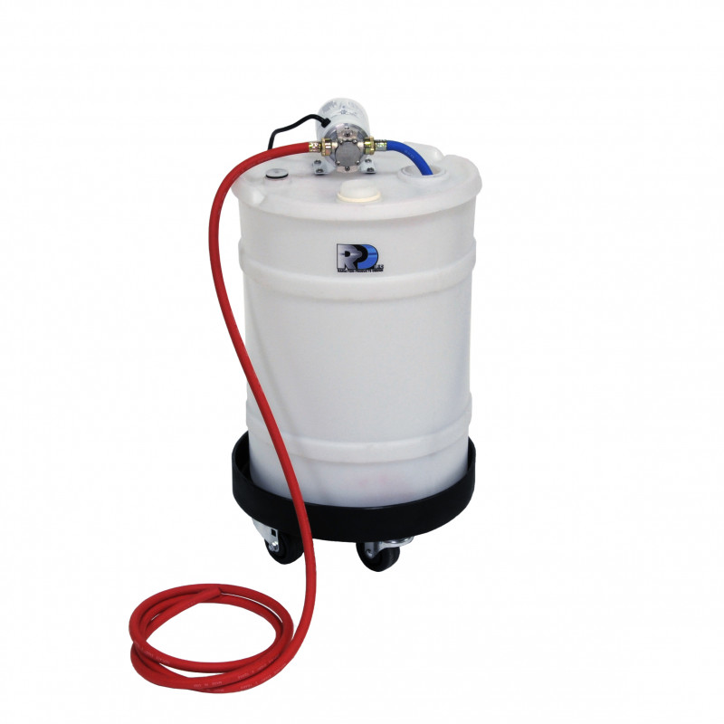 Water Transfer Tank with Electric Pump - 15 Gallon - Radiation