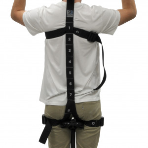 Safety Harness for Rotational Total Body Irradiation (TBI) Stand