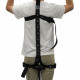 Safety Harness for Rotational Total Body Irradiation (TBI) Stand