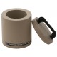 Lead Cylinder Container - 4.5" dia, 7" D Interior