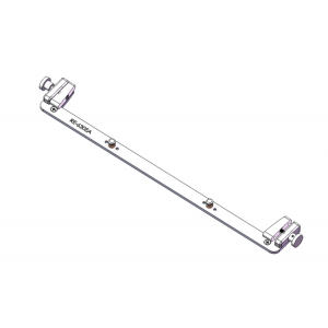 Indexing Bar for Varian Couch Tops and adapts to Klarity OPTEK and Elekta HexaPOD Systems