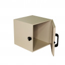 .125" Lead Equivalent Shielded Lockable Container