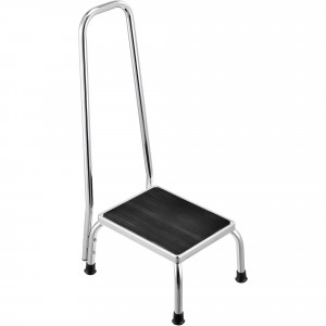 Rigid Step Stool with Hand Rail