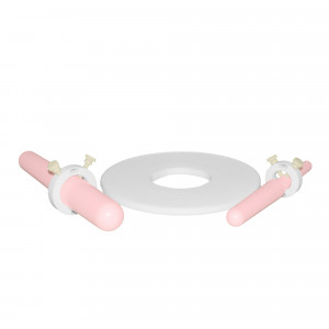 Hollowed Tapered Dilator Set with Clamps and Velcro Strapping
