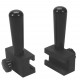 Varian Hand Grips Attaches to treatment couch rails