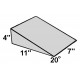 Covered Foam Wedge 20 Degree Angle