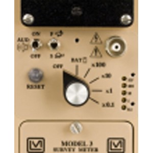 Survey Ratemeter Model 3 with a uSV/h Scale