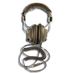 Headphones with Audio Jack Output, for Model 9DP, Pressurized Ion Chamber Meter