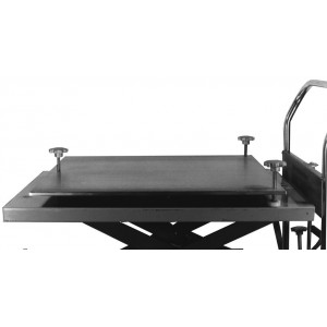 Leveling Plate, 24 Inch Wide, for the 23.75 Inch Wide Hydraulic Scissor Lift Table