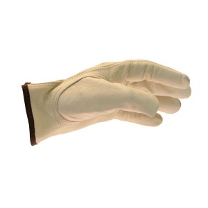 Leather Gloves, Unlined, Large