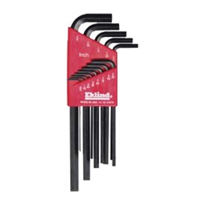 Standard Hex Key Set, Long Arm, 13 Pieces