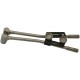 Delclos Mini-Ovoid Long Handle Applicator with Bracket Pivot and Tandem Support Hook and 1/16" Allen Wrench
