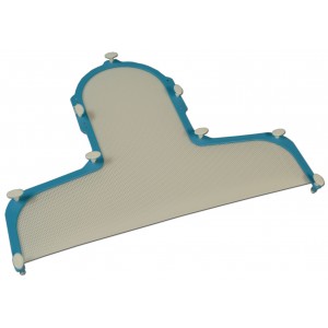 Aquaplast Disposable Head and Shoulder S-Frame, 3.2mm Thick, with T-Pins