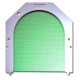 Klarity Green Profile Frame, 2.4mm Thick, 10x10 inch