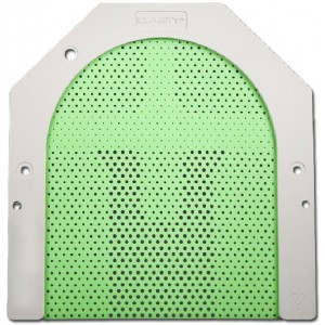 Klarity Green Reinforced IMRT U-Frames, Head Only Mask, 3.2mm Thick