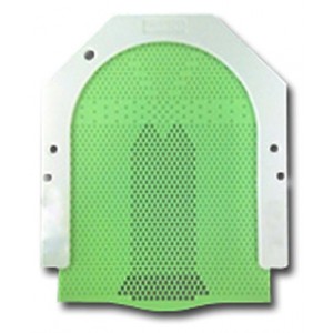Klarity Green Reinforced IMRT U-Frame, Head Only Mask, Extended Neck, 3.2mm Thick