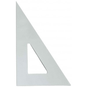 Plastic Triangle 6in, 30 Degree /60 Degree