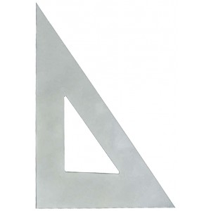 Plastic Triangle 12in, 30 Degree /60 Degree