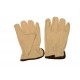 Leather Gloves, Unlined, Small