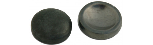 Lead and Tungsten Eye Shields No Handle or Plating